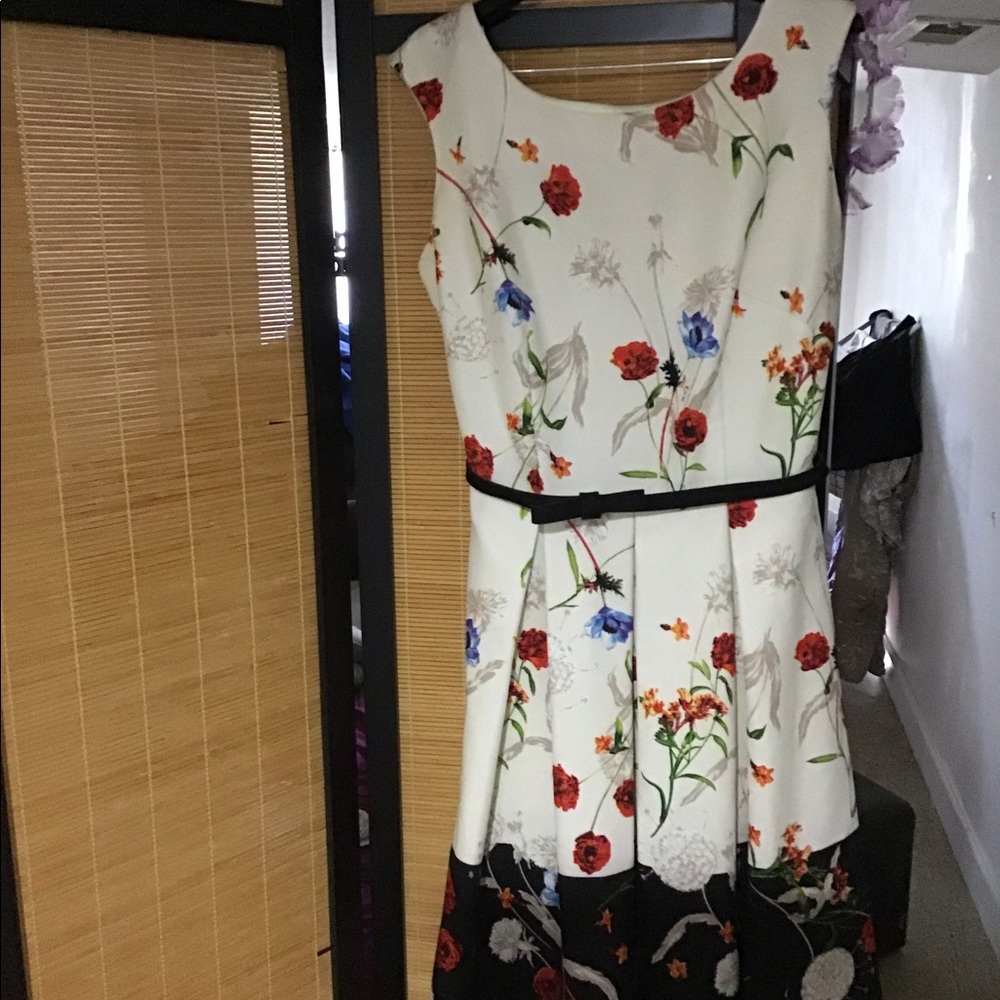 Julian Taylor Floral Mini Dress Size 12
